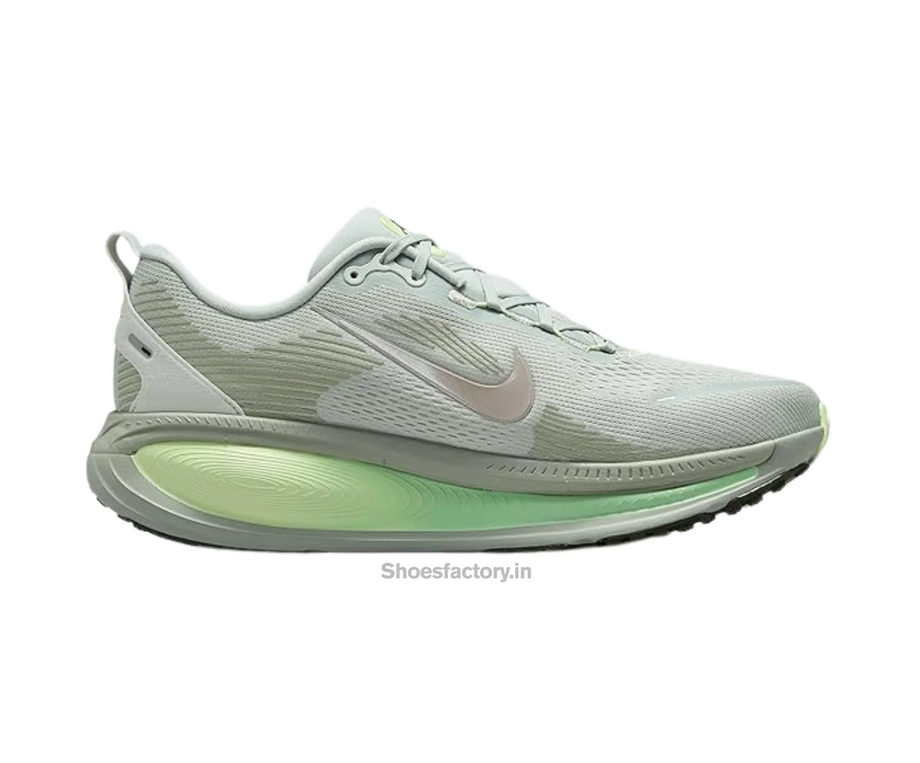 Vomero 18 Mens Road Light Silver Barely — First Copy