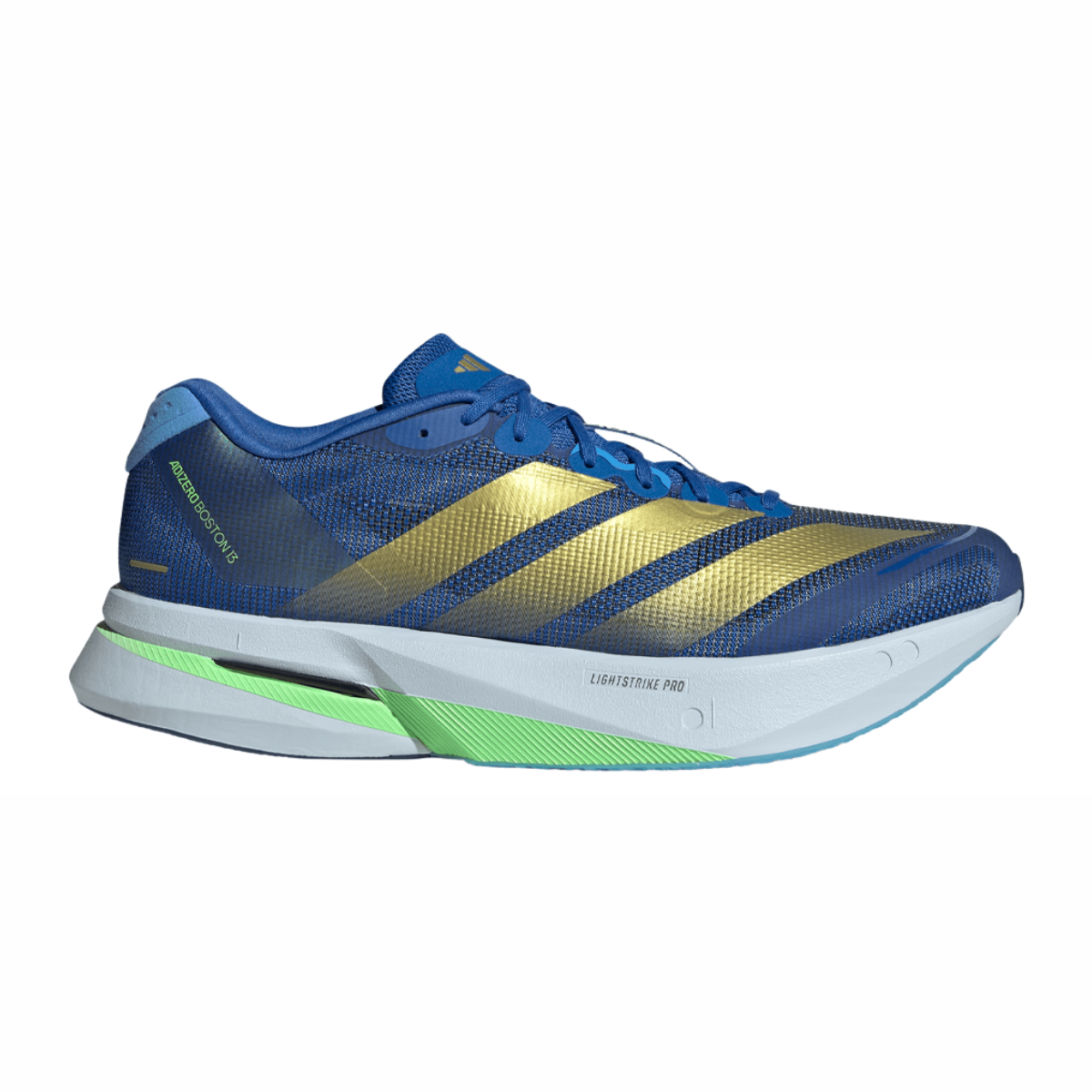 Adidas Adizero Boston 13 'Blue Gold Metallic'
