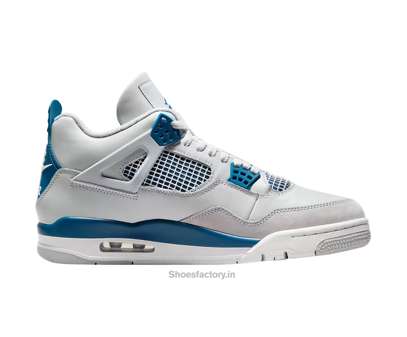 Air Jordan 4 Military Blue — First Copy