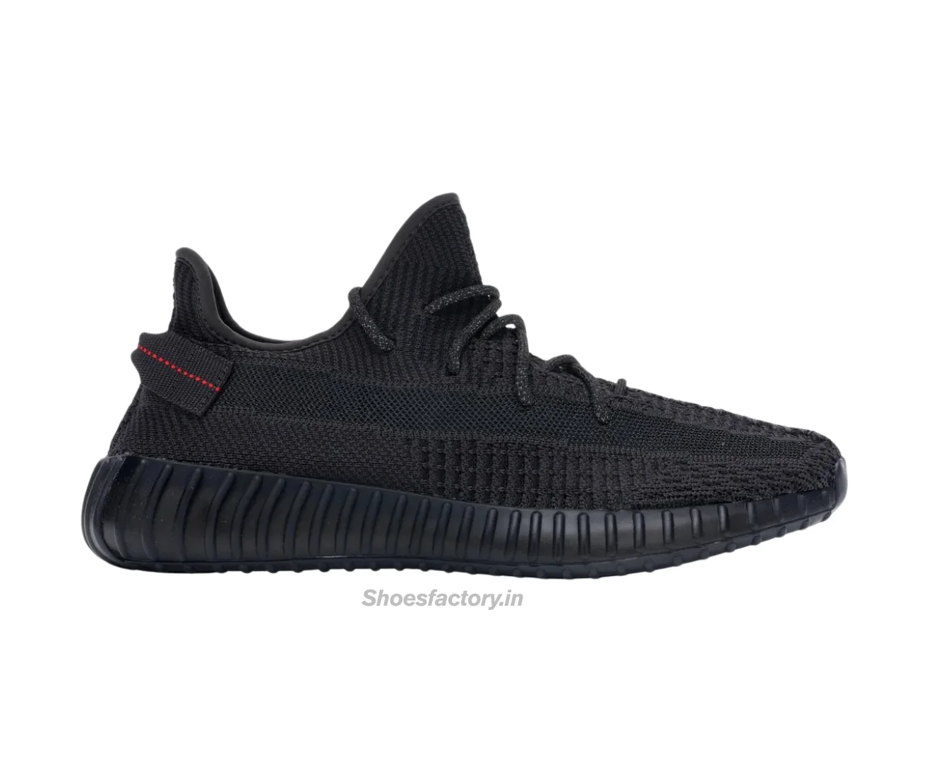 Yeezy Boost 350 Black Non Reflective — First Copy