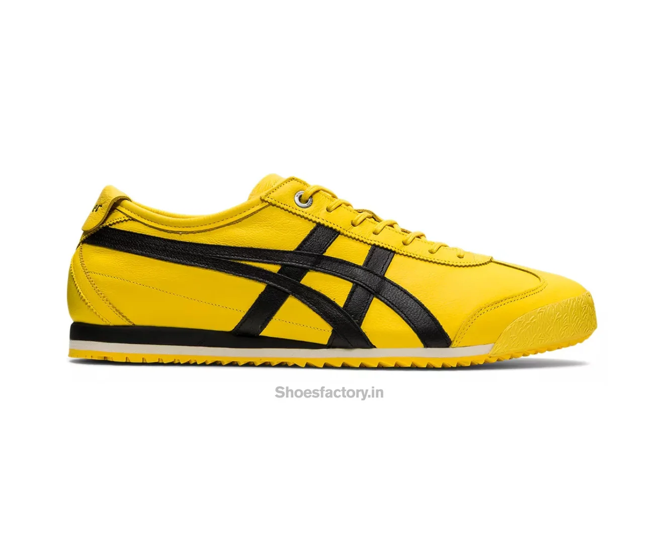 Onitsuka Tiger 66 SD Yellow Black — First Copy